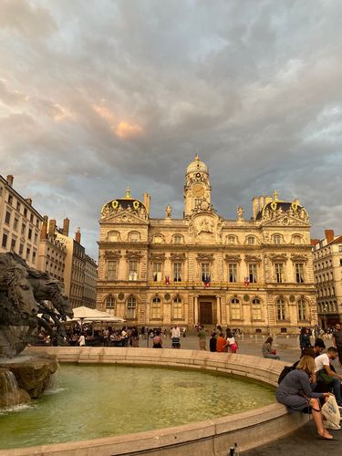 Brunnen in Lyon, Foto: Felix Stilzebach