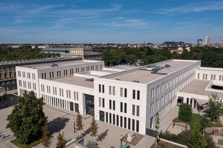 Luftbild Erziehungswissenschaftliche Fakultät, Foto: Christian Hüller