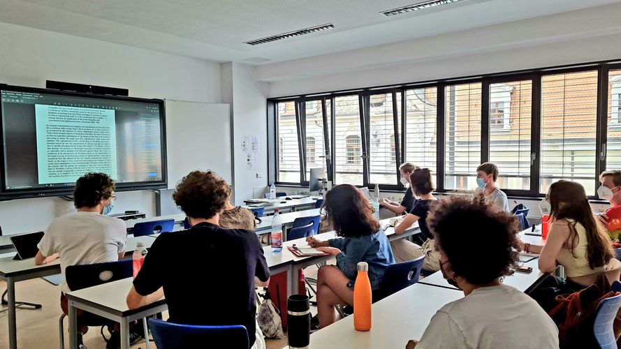 Seminar mit Masterstudierenden der American Studies, Foto: Institute for American Studies